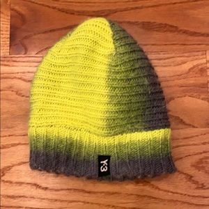Y-3 Neon Grey Beanie